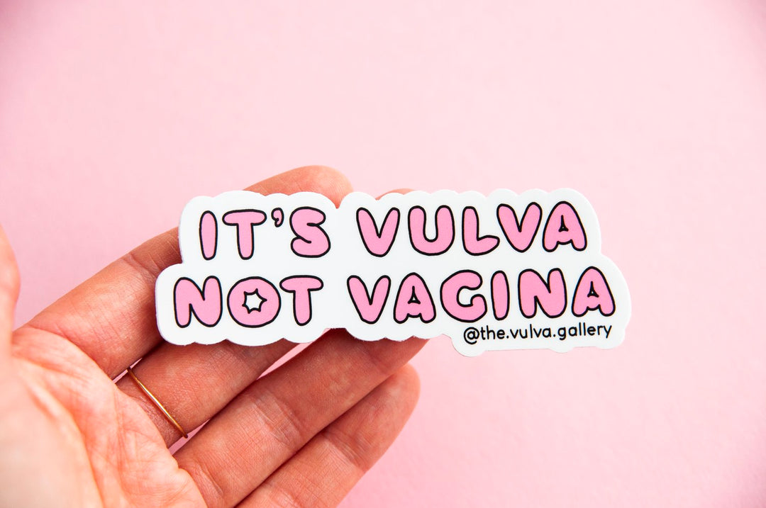 It's Vulva not vagina sticker