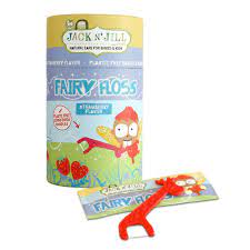 Jack N Jill Fairy Floss Picks Strawberry