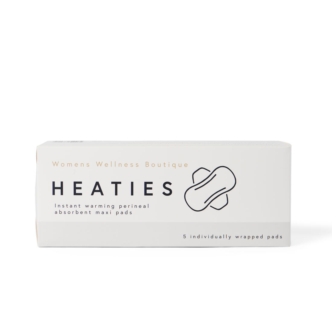Heaties - Instant Perineal Maxi Pad Absorbent Heat Packs