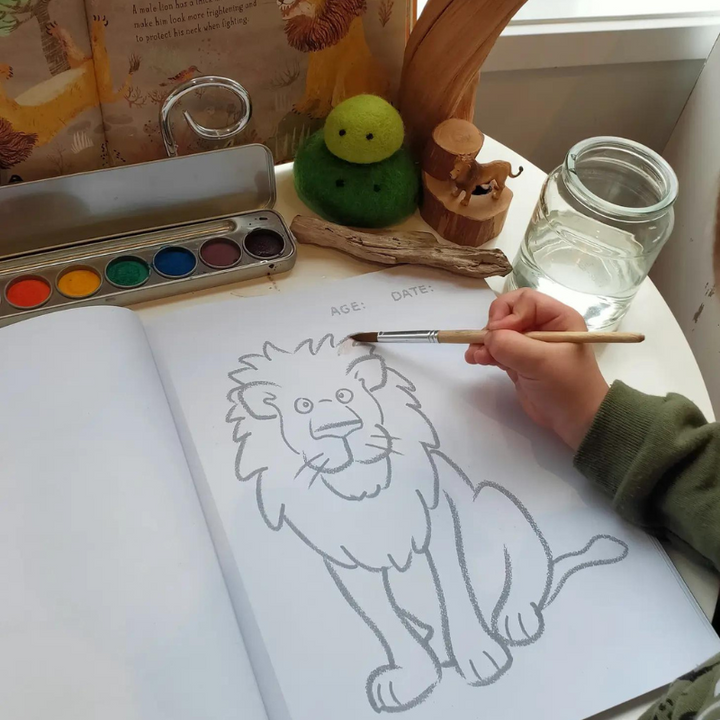 Honeysticks Colouring Book-Endangered Species