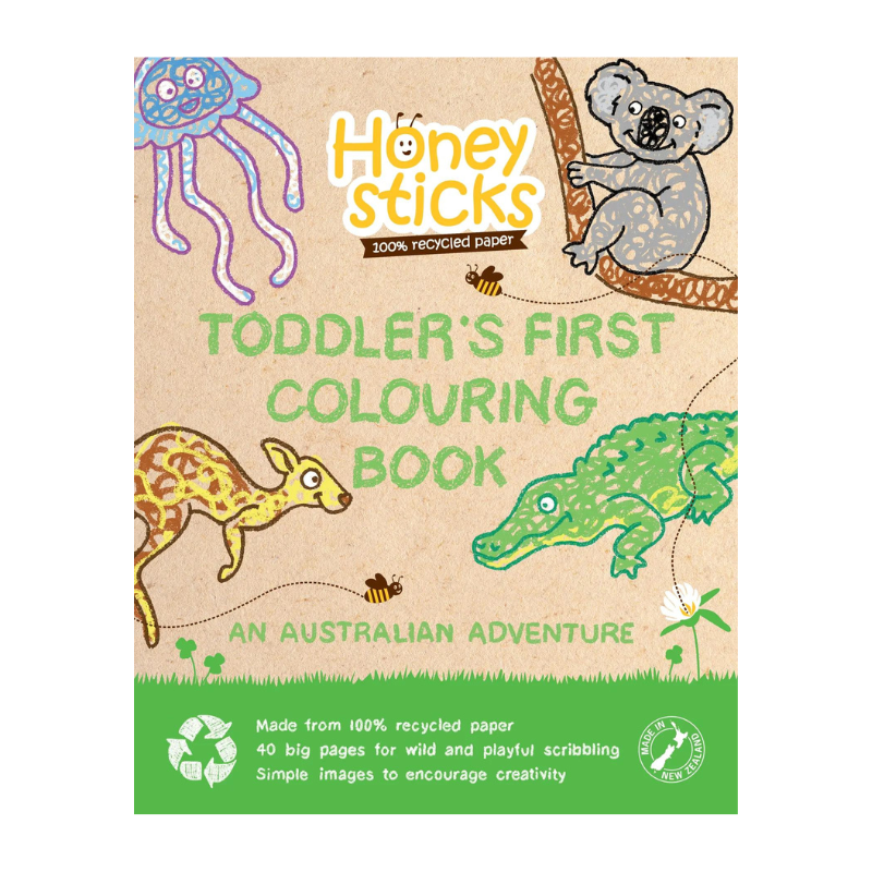 Honeysticks Colouring Book-an Aussie Adventure