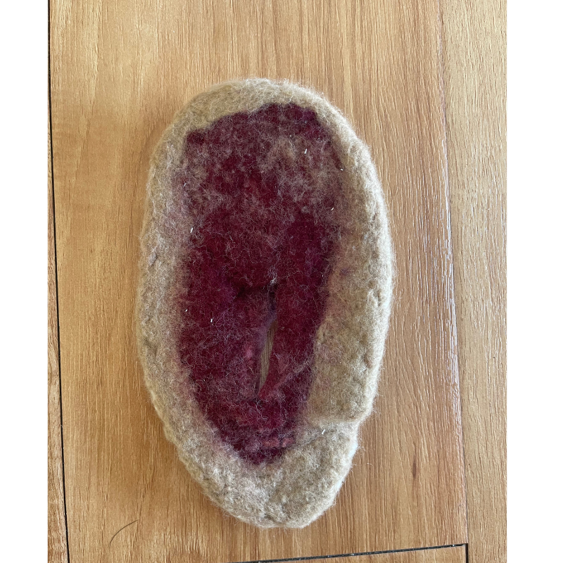 Labia of Love- Felt Anatomy Model