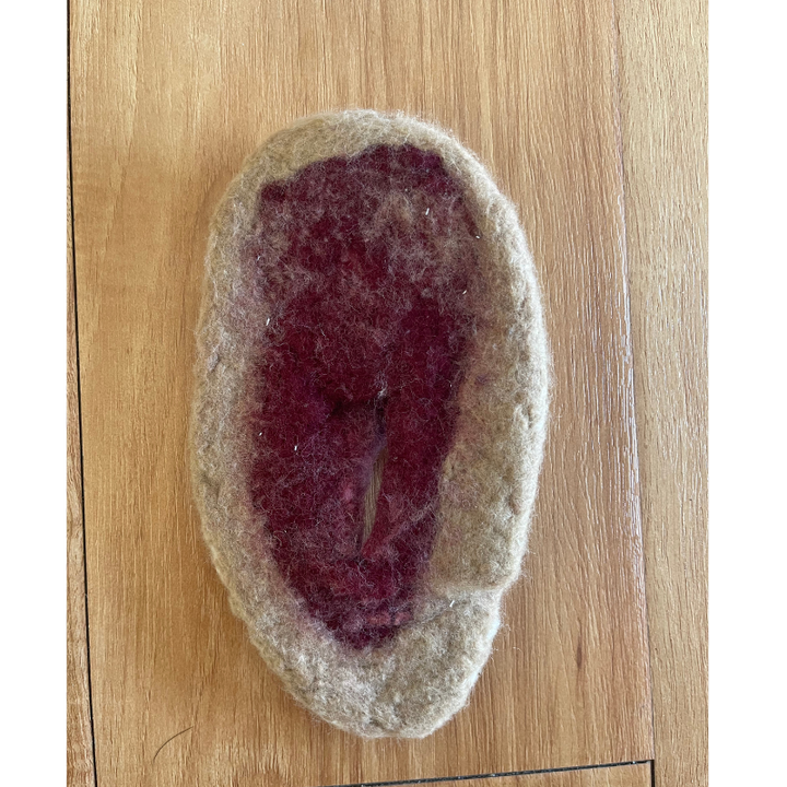 Labia of Love- Felt Anatomy Model