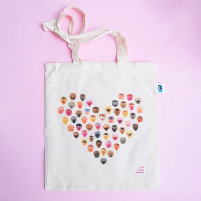 The Vulva Heart Tote bag