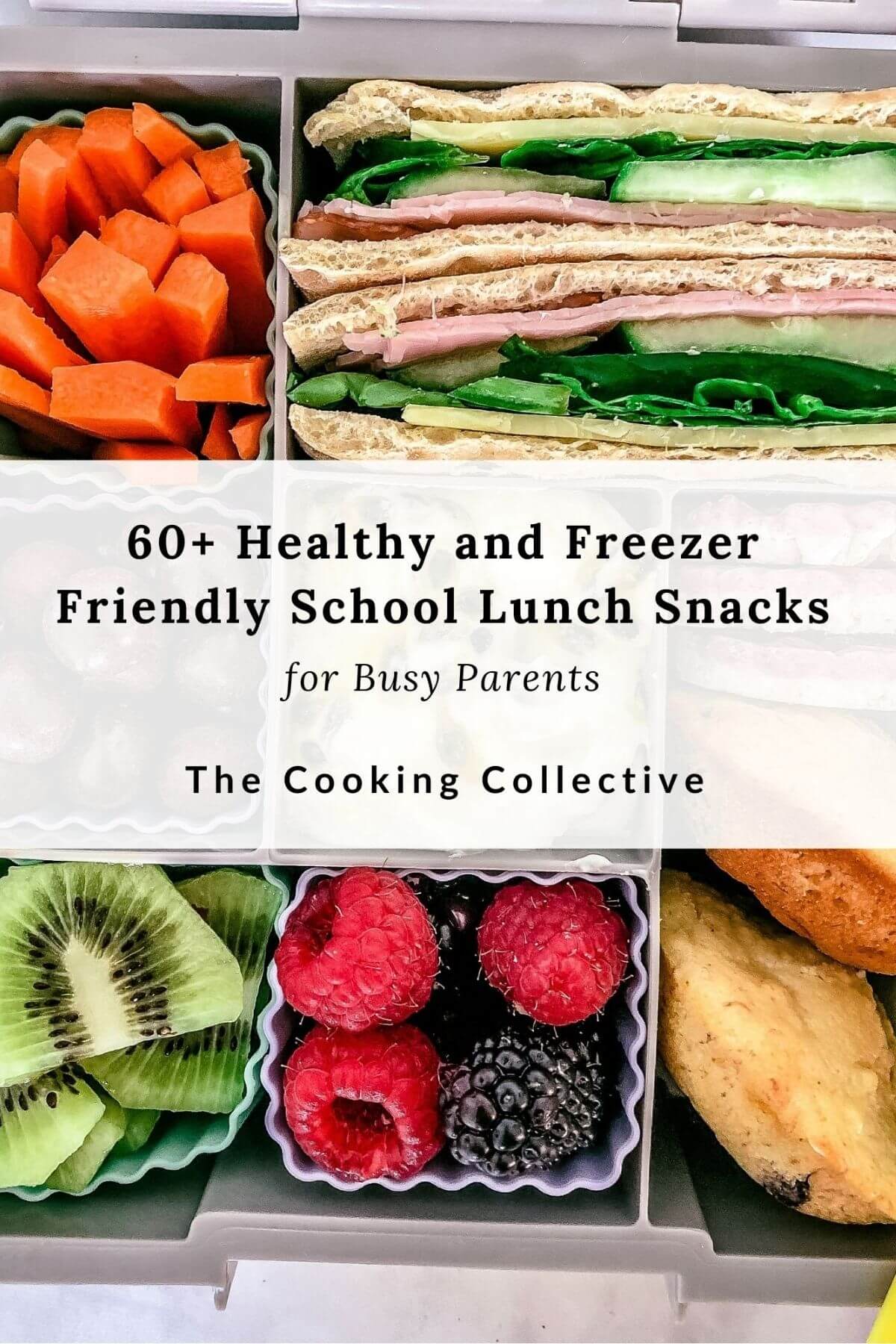 60 Healthy Lunchbox Recipes e-book