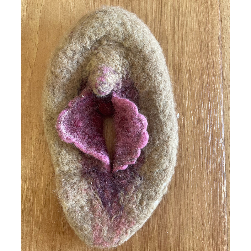 Labia of Love- Felt Anatomy Model