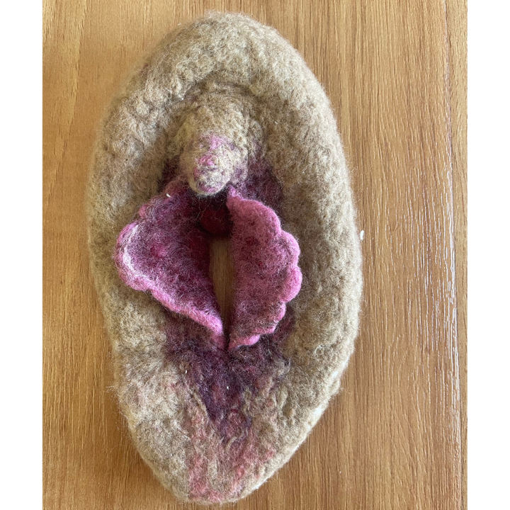 Labia of Love- Felt Anatomy Model