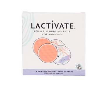 Lactivate® Reusable Day Nursing Pads- 4pk