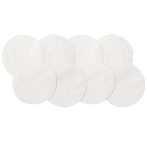 Reusable Mixed White Nursing Pads- 8pk