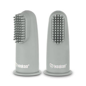 Haakaa Silicone Finger Toothbrushes - 2 pack