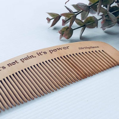 Wooden Birthing Combs